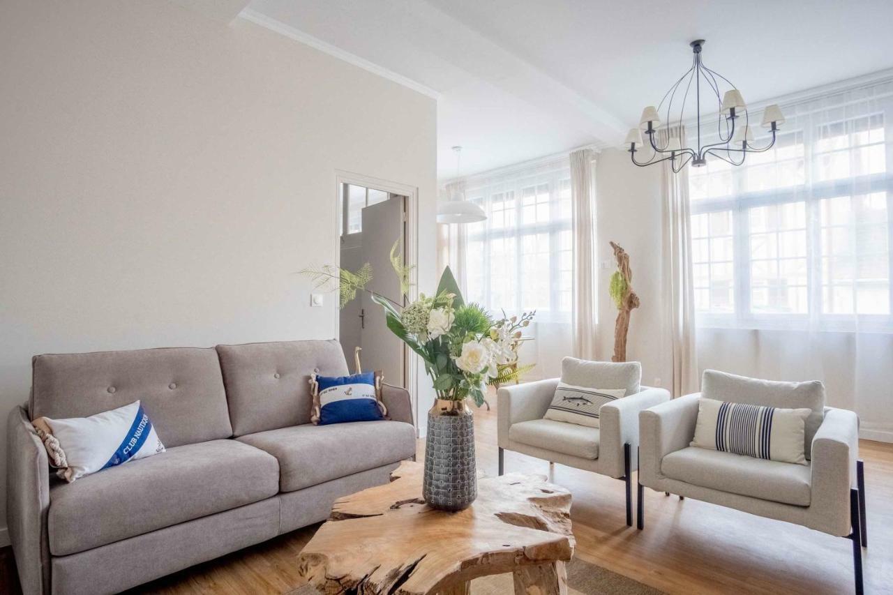 Elegant Appartement En Plein Coeur De Cabourg - Les Locations De Proust מראה חיצוני תמונה